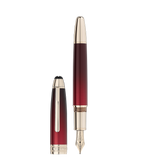Montblanc, Füller, Meisterstück, Calligraphy Solitaire Burgundy Lacquer