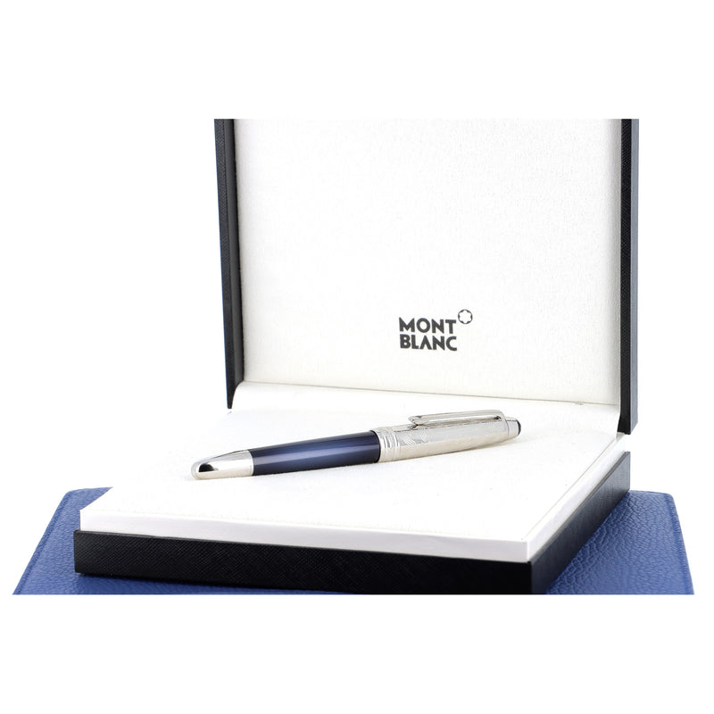 Montblanc, Tintenroller, Meisterstück, Around the World in 80 Days, Doué, Classique, Blau