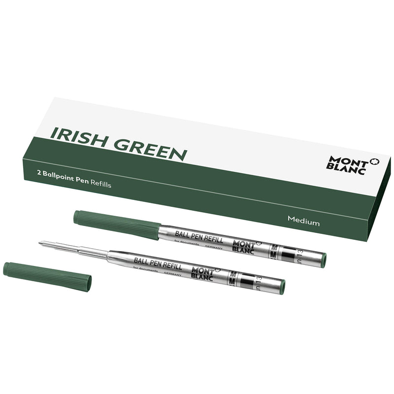 Montblanc, Kugelschreibermine, Irish Green, Mittel, 2 Stk.