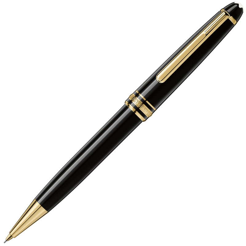 Montblanc, Bleistift, Meisterstück, Vergoldet, Classique, Schwarz 0,5