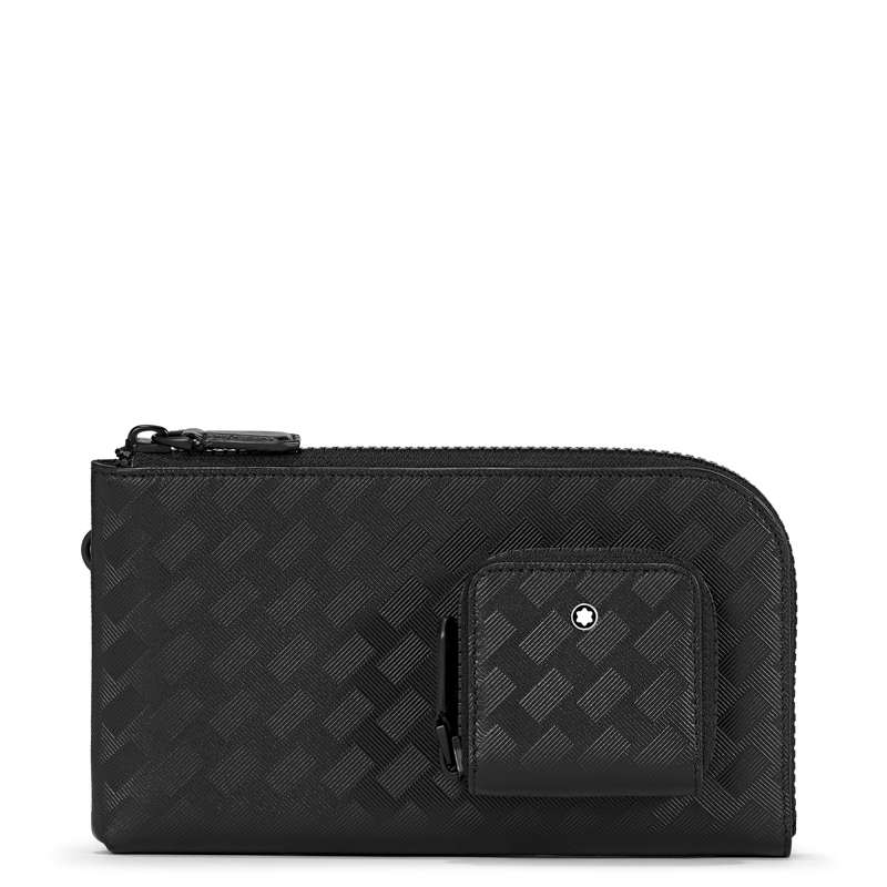 Montblanc, Extreme 3.0, Portemonnaie 6cc mit Reißverschlusstasche, Schwarz