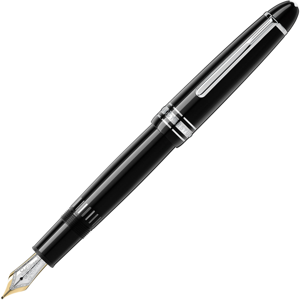 Montblanc, Füller, Meisterstück, Platiniert, LeGrand, Schwarz - Schreib und Stil