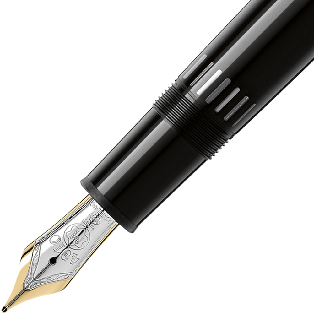 Montblanc, Füller, Meisterstück, Vergoldet, LeGrand, Schwarz - Schreib und Stil