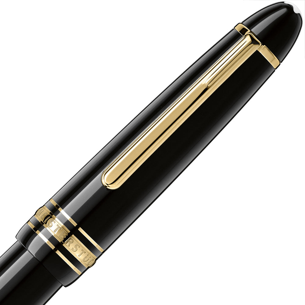 Montblanc, Füller, Meisterstück, Vergoldet, LeGrand, Schwarz - Schreib und Stil