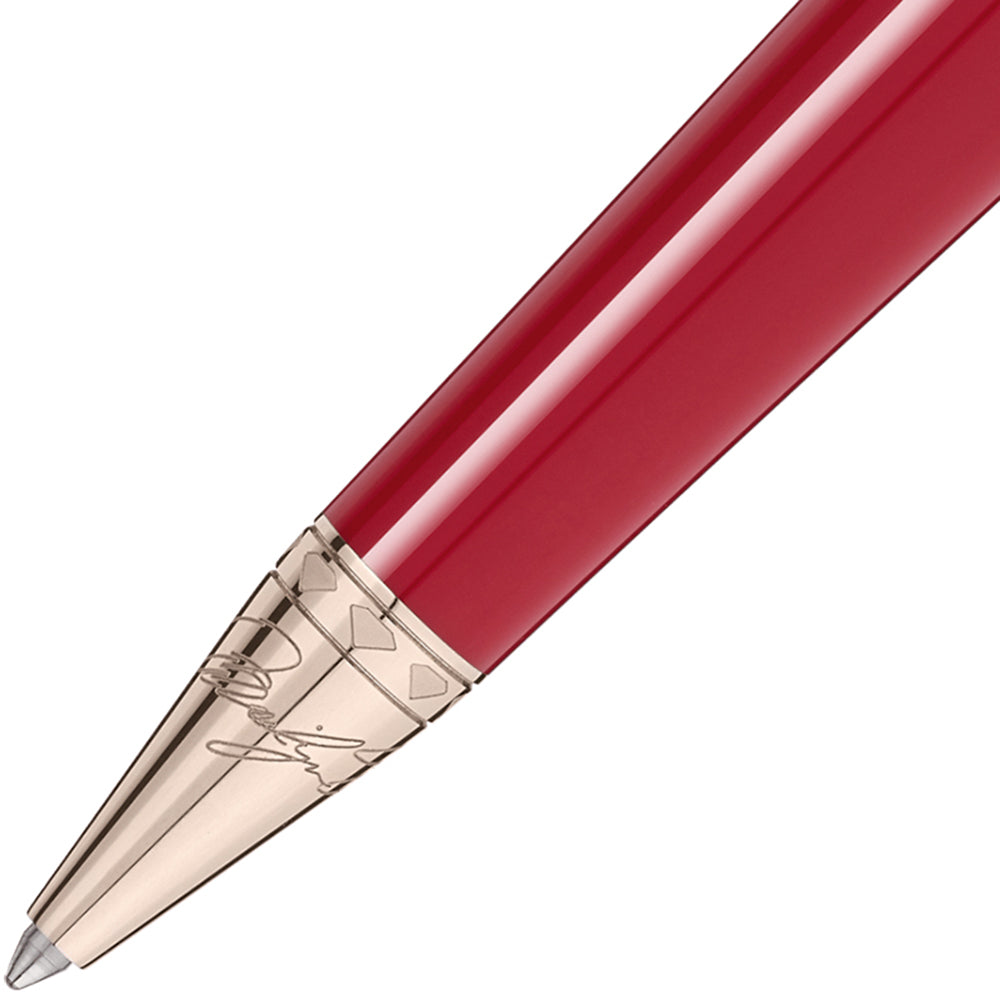 Montblanc, Kugelschreiber, Muses, Marilyn Monroe Special Edition, Rot - Schreib und Stil