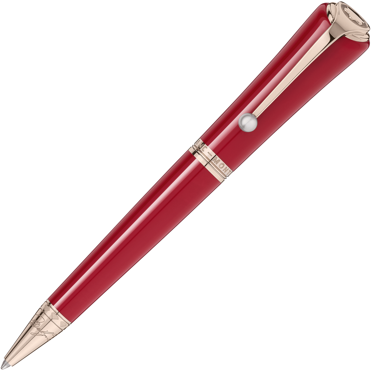 Montblanc, Kugelschreiber, Muses, Marilyn Monroe Special Edition, Rot - Schreib und Stil
