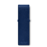 Montblanc, Sartorial, Stifteetui für 2 Schreibgeräte, Blau