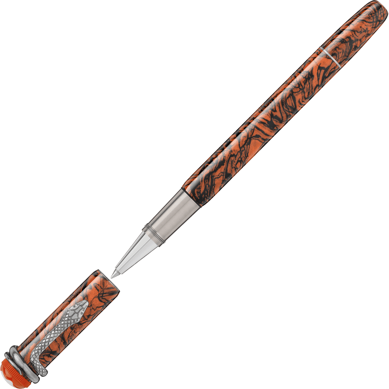 Montblanc, Tintenroller, Heritage, Serpent Marble, Rot