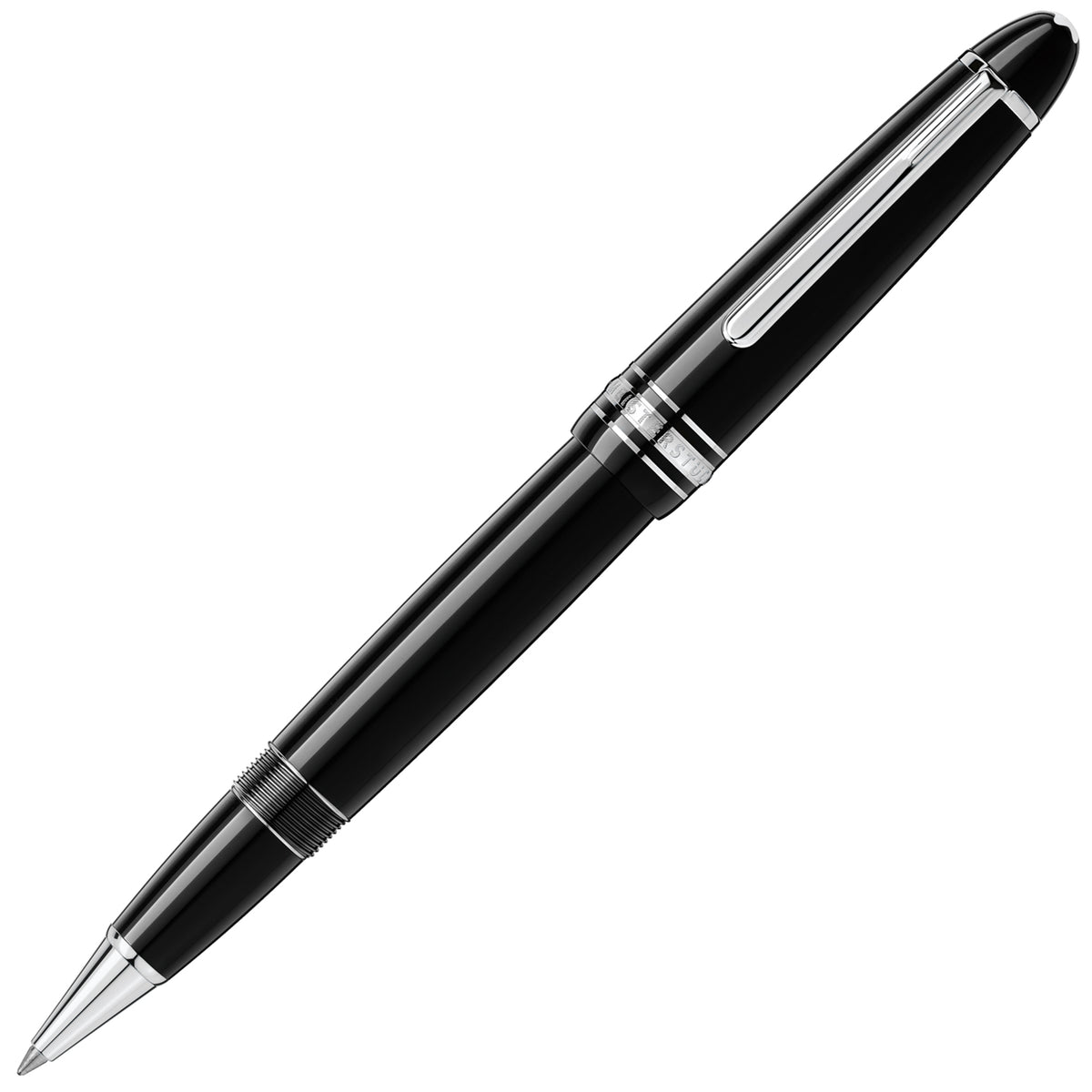 Montblanc, Rollerball, Meisterstück, Platiniert, LeGrand, Schwarz - Schreib und Stil