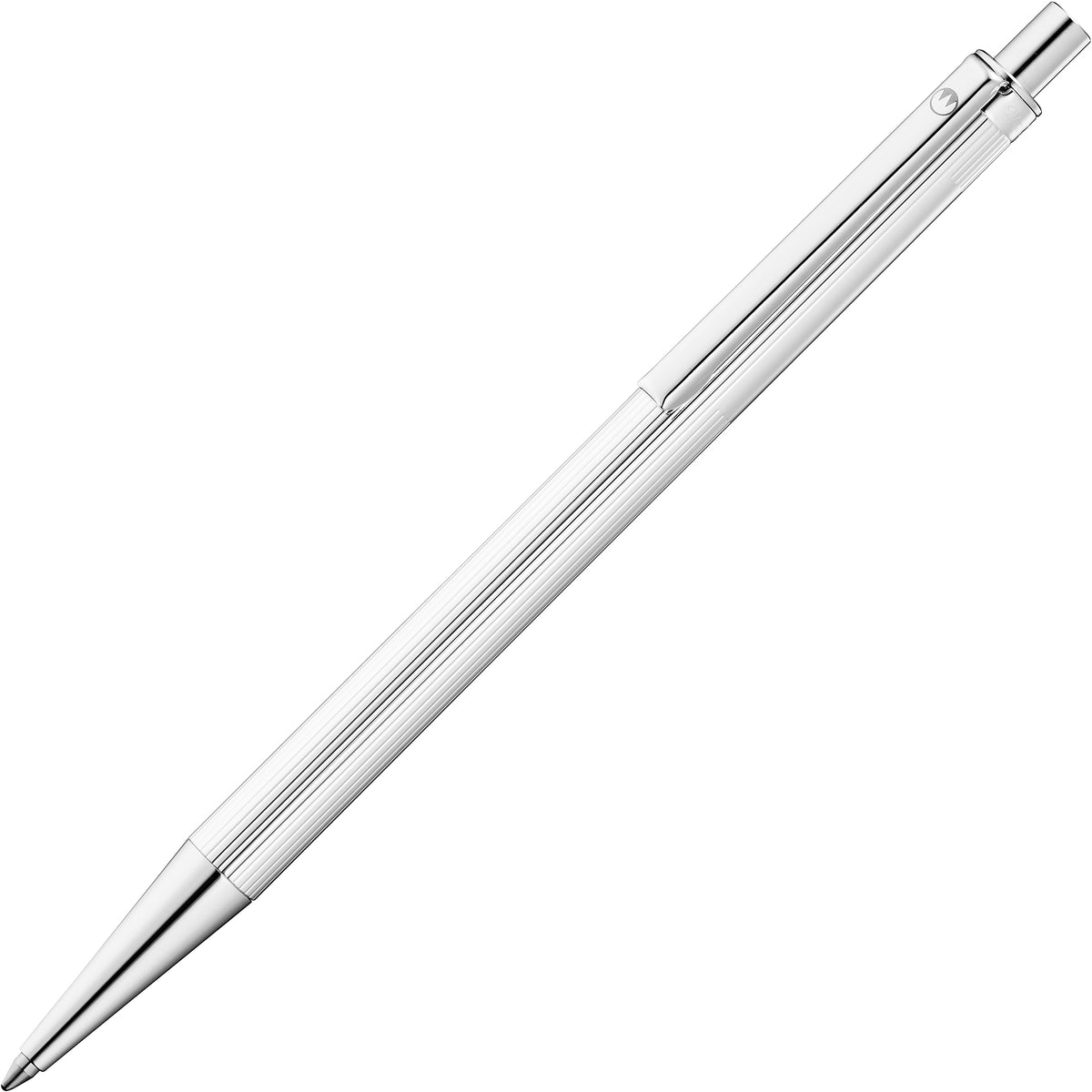 Waldmann, Kugelschreiber, Eco, Linien Design, Silber - Schreib und Stil
