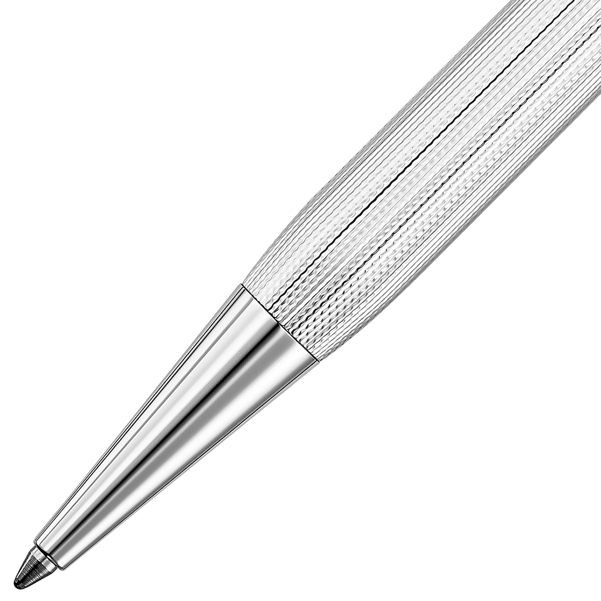Waldmann, Kugelschreiber, Tango, Korn Design, Silber - Schreib und Stil