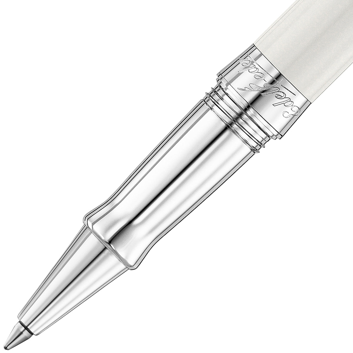 Waldmann, Rollerball, Edelfeder, Korn Design, Silber Lack Champagner - Schreib und Stil