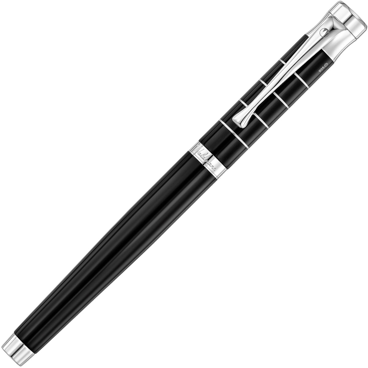 Waldmann, Rollerball, Tango, Ring Design, Lack Schwarz - Schreib und Stil