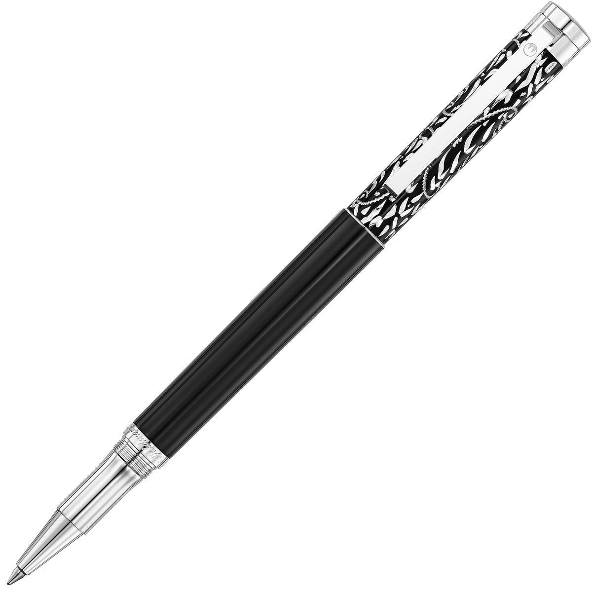 Waldmann, Rollerball, Xetra Vienna, Lack Schwarz - Schreib und Stil